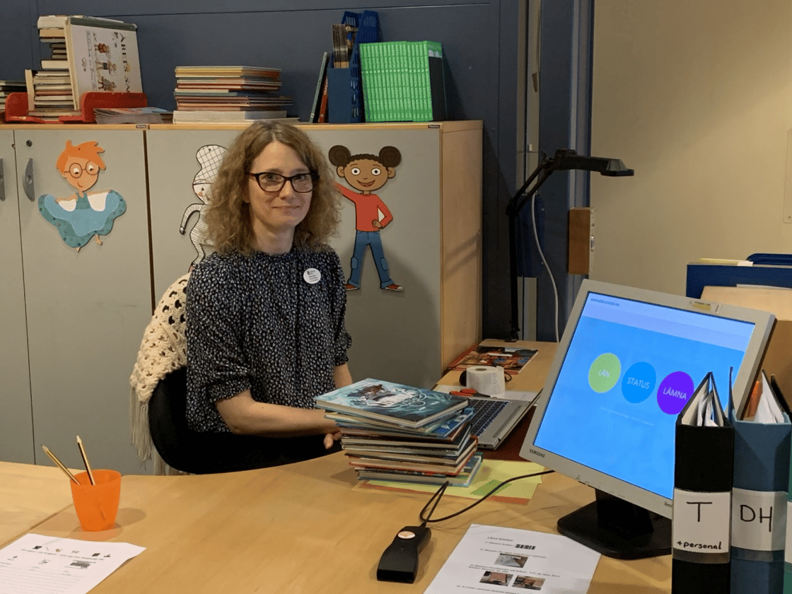 Maria är vinnaren av Bokmässan
